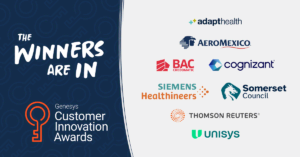 Bekanntgabe der Gewinner der Genesys Customer Innovation Awards 2023