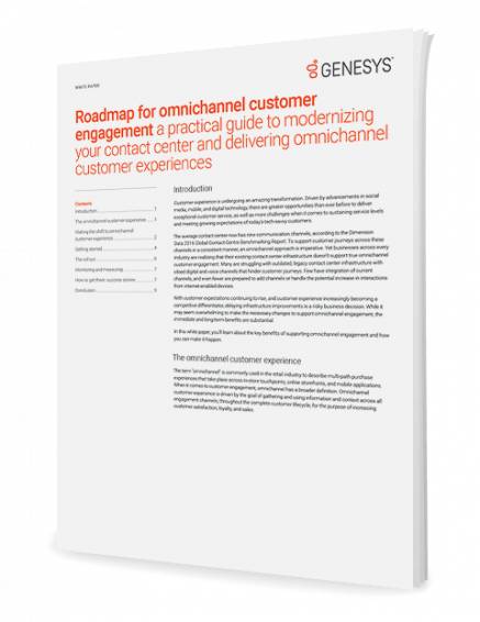 Genesys roadmap omnichannel customer engagement wp 3d en