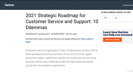 2021 strategic roadmap for customer service and support resource centre 440x240px