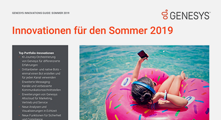 Genesys summer innovations pureengage flyer social de