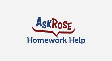 Rose-Hulman Institute of Technology's AskRose Homework Help