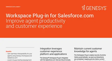 Workspace Plug-in for Salesforce.com