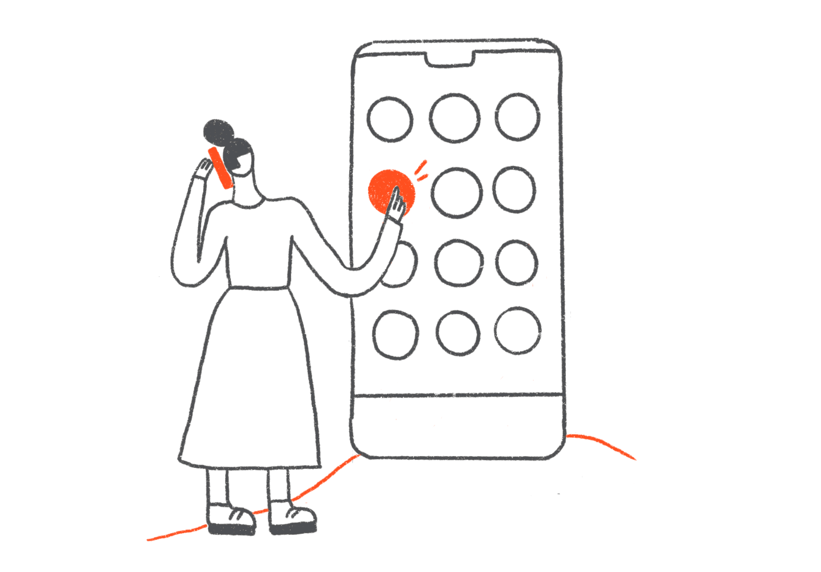49105980 0 woman phone