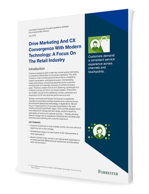Drive marketing and cx convergence with modern technology a focus on the retail industry landing page image portrait 3d en