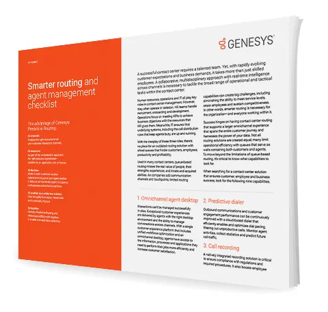 Smarter routing and agent management checklist 3d en