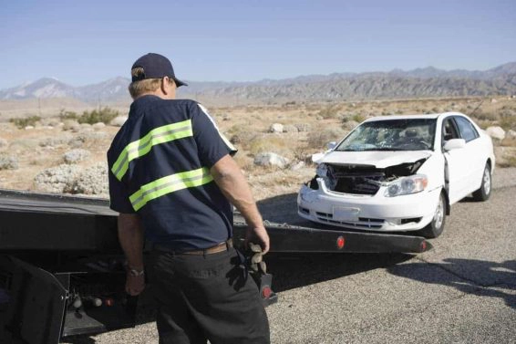 Fredericksburg towing accident 1