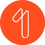 Circle 1 orange
