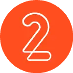 Circle 2 orange