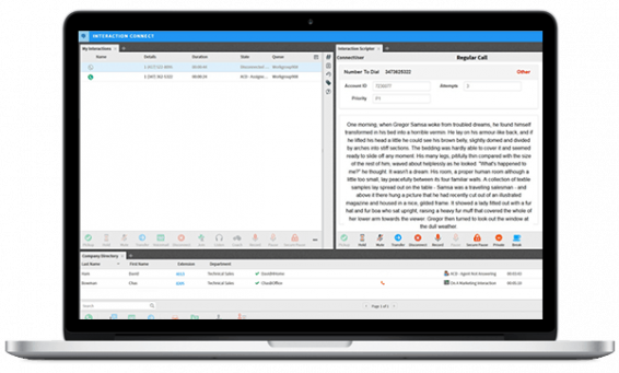 Omnichannel contact center engagement