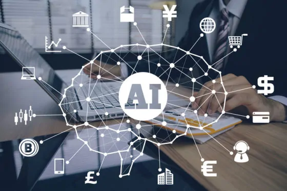 Ai(artificial intelligence) and financial technology.