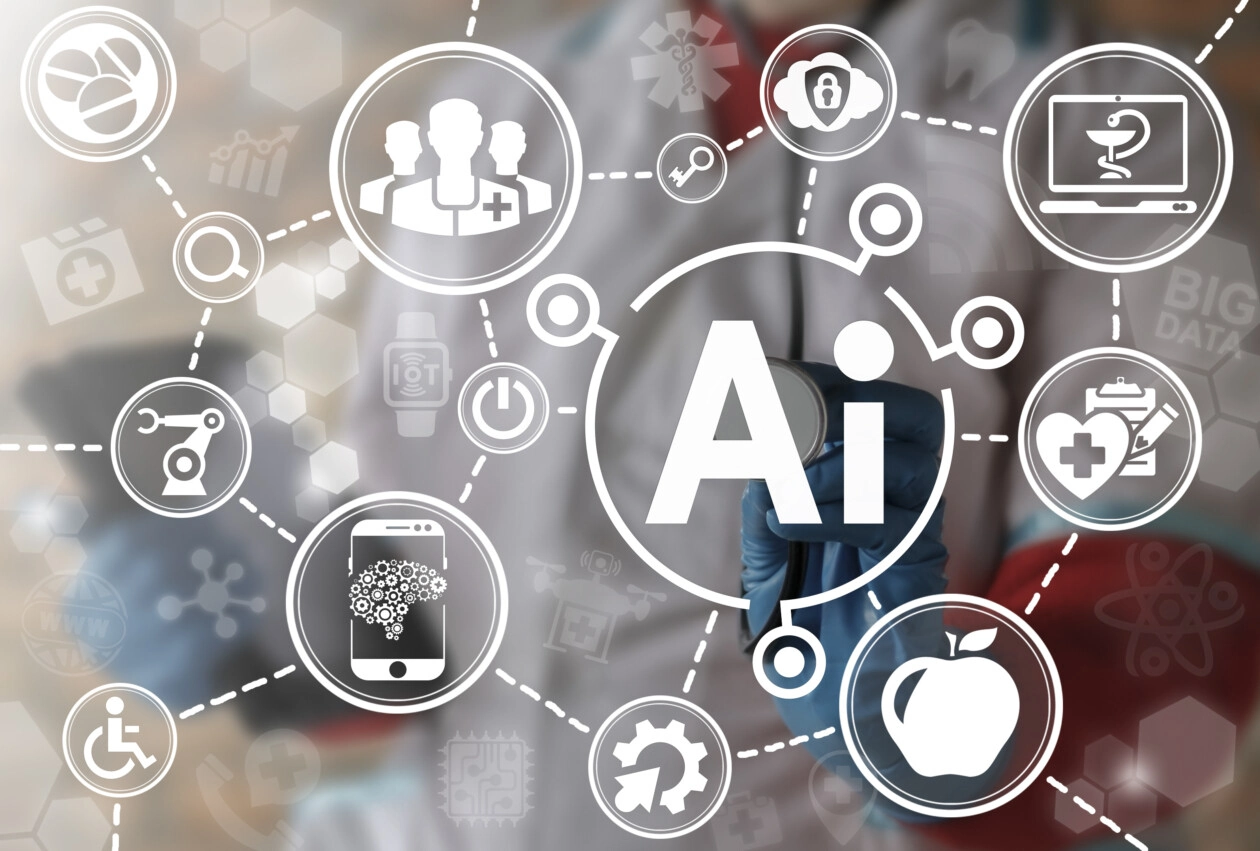 Ai it iot medicine integration automation computer health care w