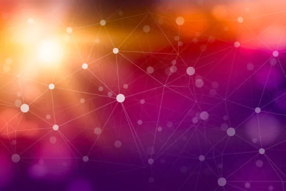 Abstract cyber technology background