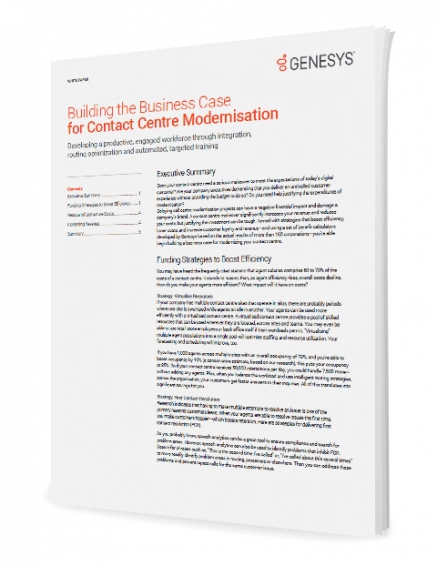 Building the business case for contact centre modernisation wp 3d qe anz