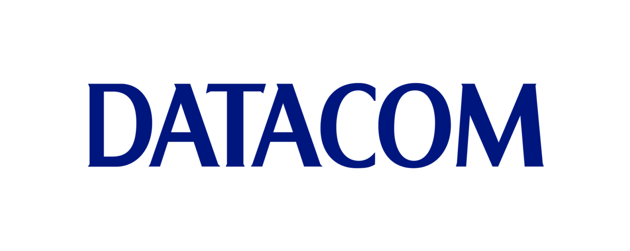 Datacom primary logo   admiral blue