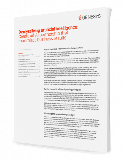 Maximise business results with ai