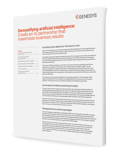 Maximise business results with ai