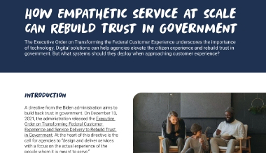 Discover five key systems to integrate into your citizen experience workflows - Thumbnail