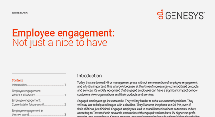 Employee engagement not just a nice to have wp resource center uk