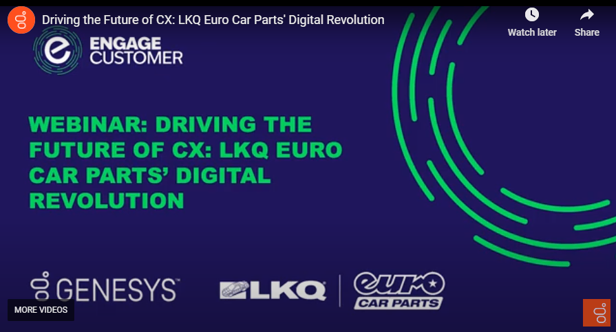 Driving the Future of CX: LKQ Euro Car Parts' Digital Revolution