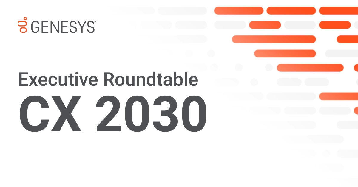 Executive Roundtable CX 2030 - Paris