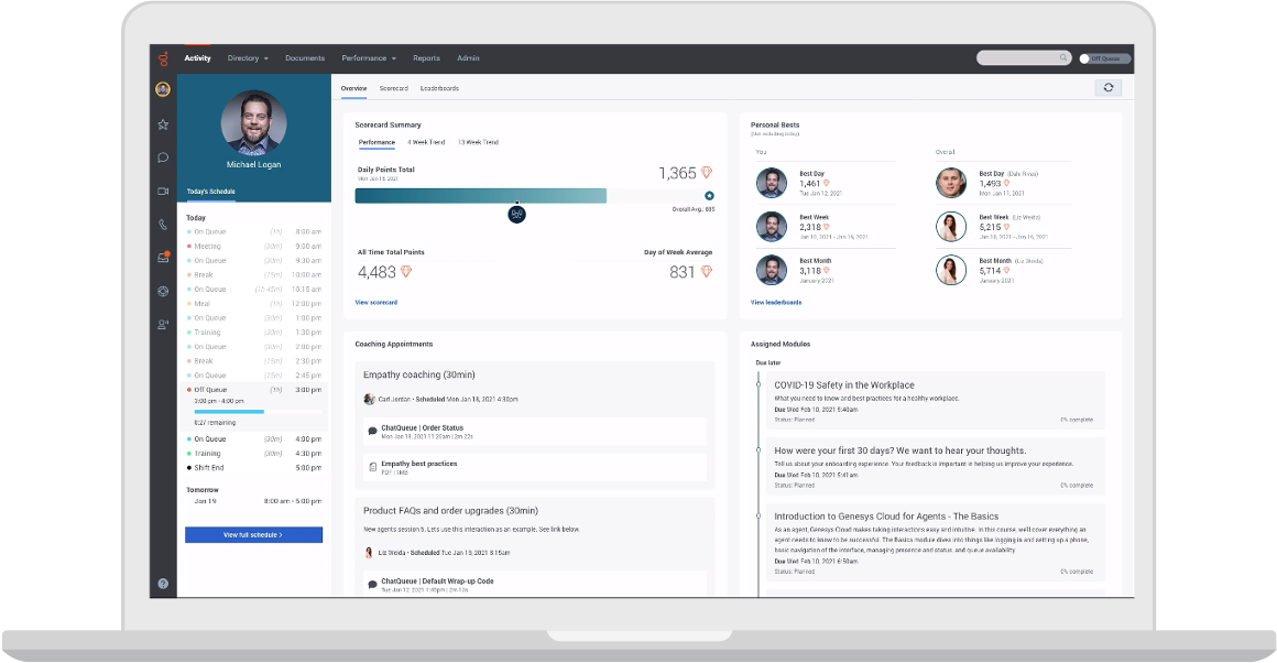 Figure 1 activity home in laptop