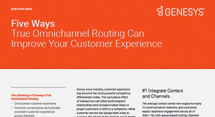 Five ways true omnichannel routing can improve your customer experience ex resource center en