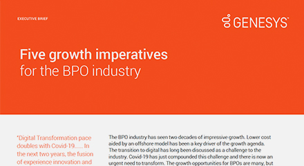 Five growth imperativesfor the bpo industry thumbnails resource center