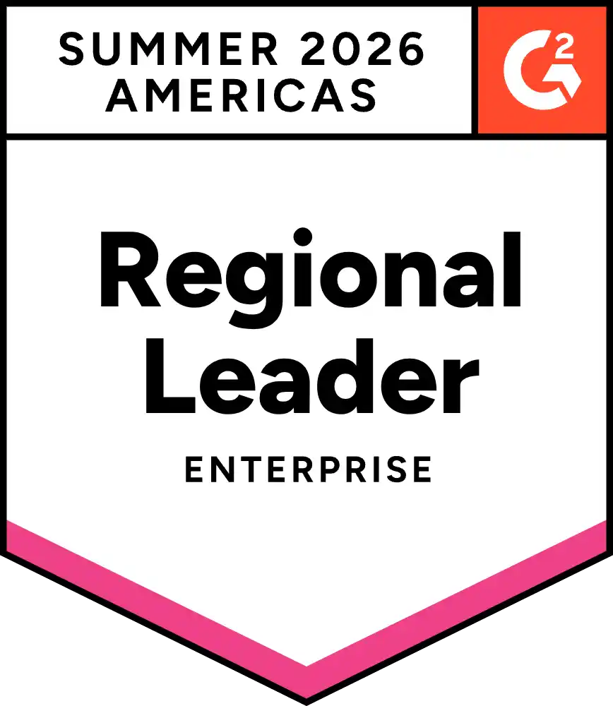 G2 americas regional leader badge