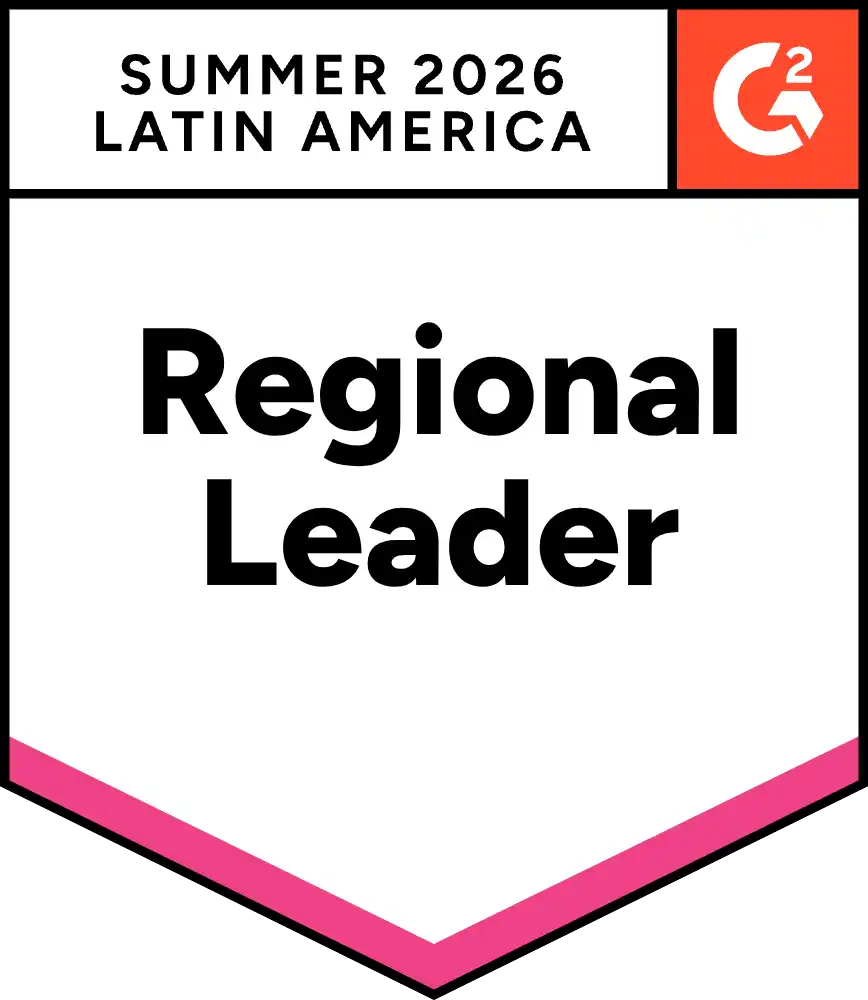 G2 latam regional leader badge