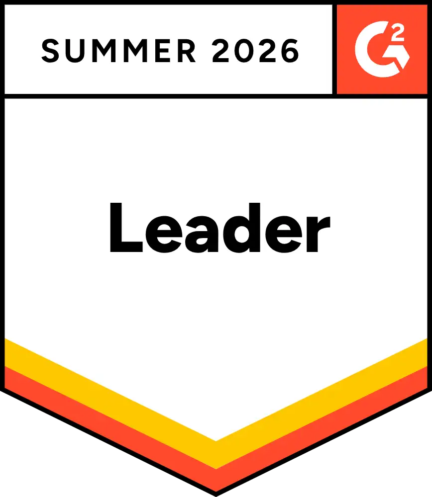 G2 leader badge
