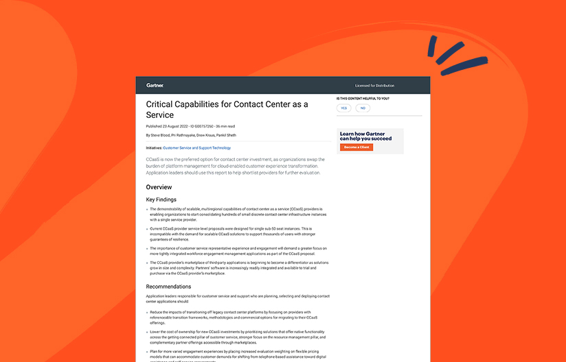 Gartner critical capabilities ccaas   aug 22 image