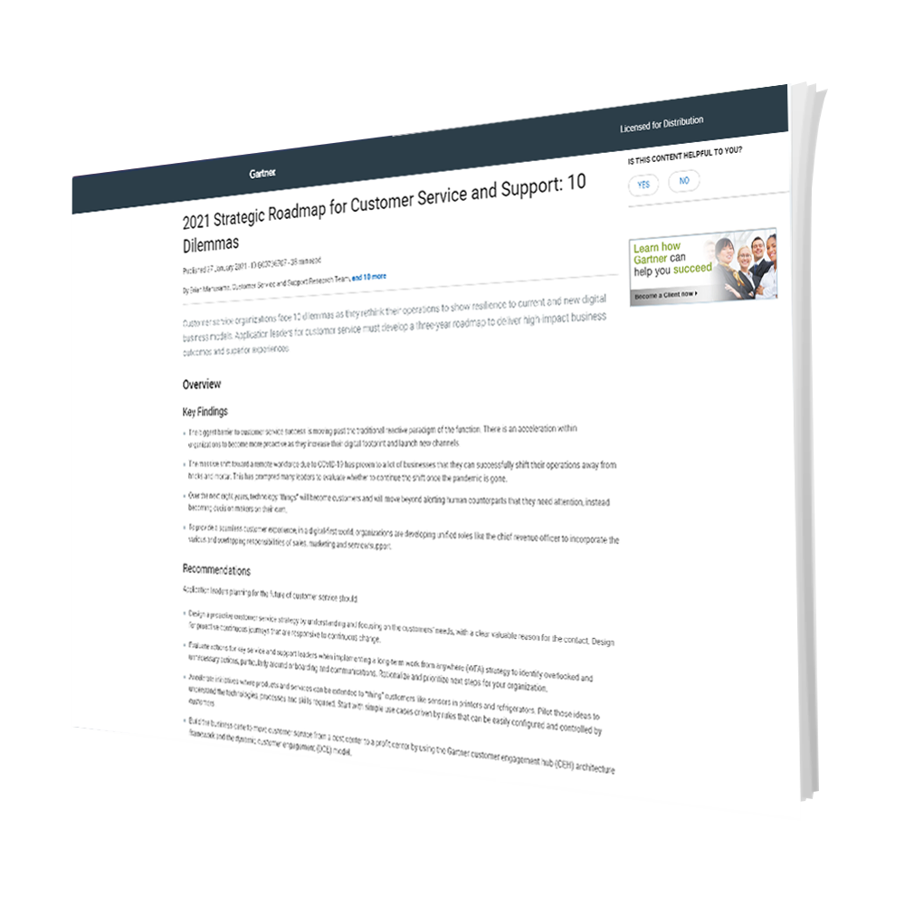 Gartner roadmap report 3d ebook