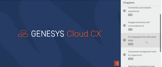 Genesys cloud cx video rafa