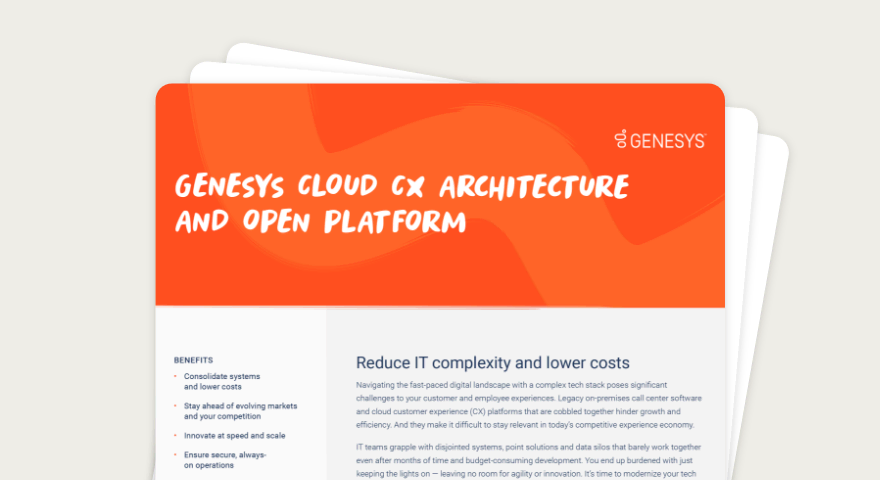 Genesys cloud cx product overview thumbnail
