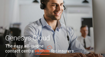 Genesys cloud cx  the secure, all in one contact centre solution for insurers rc 440x240px