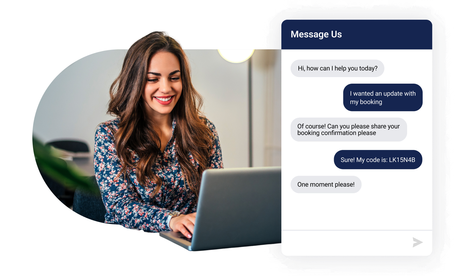 Genesys cloud web messaging hero