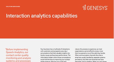 Genesys interaction analytics capabilities sb resource center en