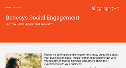 Genesys social engagement ds resource center en