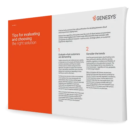 Genesys evaluating and choosing the right solution ts 3d en