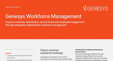 Genesys Workforce Management | Genesys