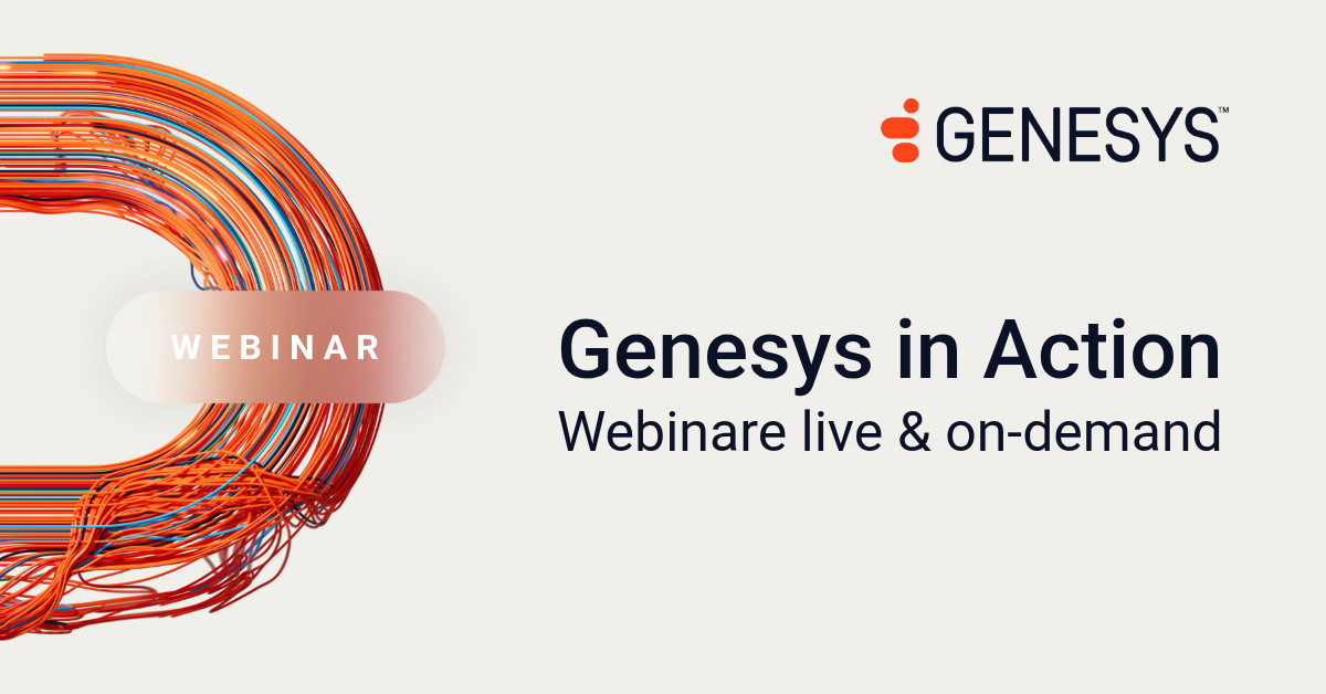 Genesys in action preview