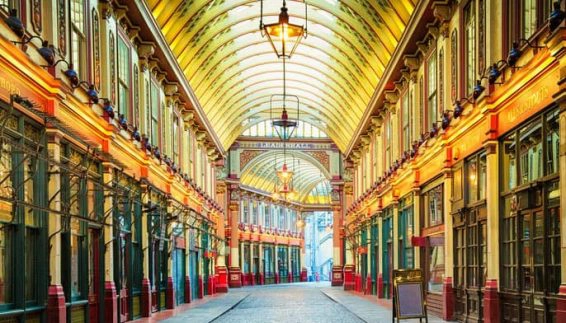 London leadenhall hall market street arcade