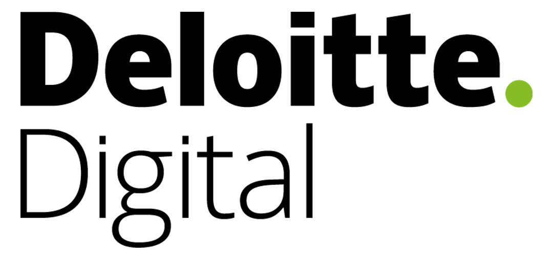 Gold deloitte digital logo