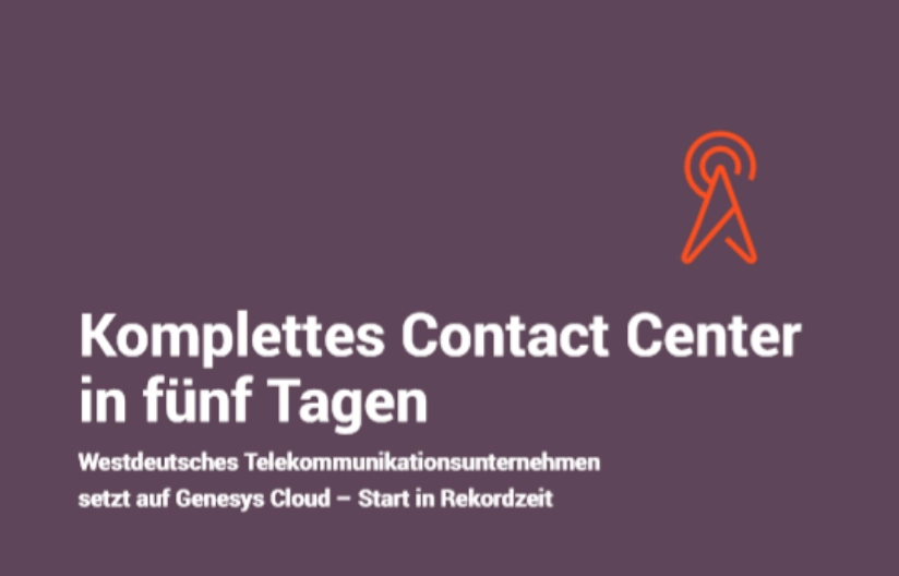 Komplettes contact center in fnf tagen (1)