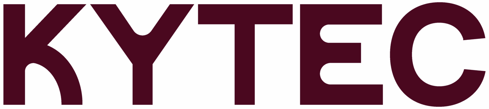 Kytec logo wordmark cherry