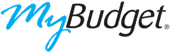 Mybudget logo white bg