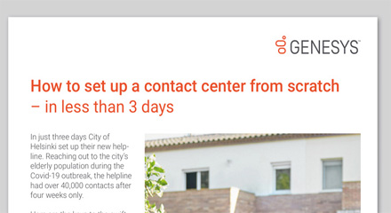 How to setu your call centre in three days