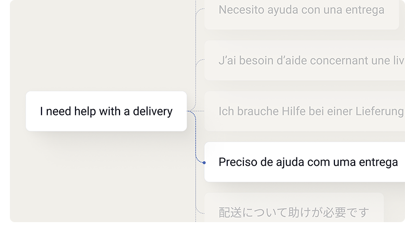 NLP multilingual support