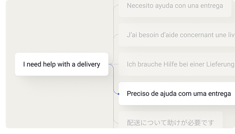 NLP multilingual support