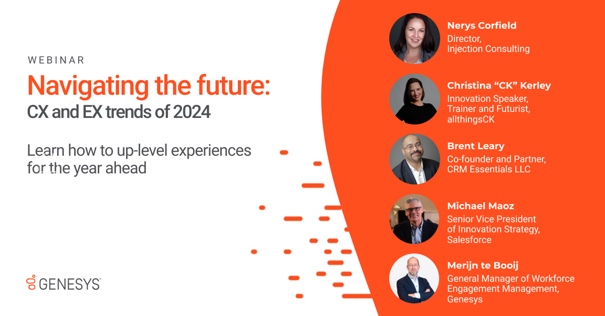 Die Zukunft navigieren: CX- und EX-Trends des Jahres 2024
